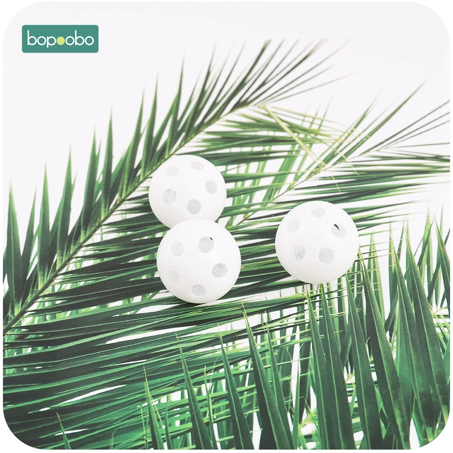 Bopoobo 10pc Plastic Bell Squeaker High Quality Rattle Ball Noise Maker Ecofriendly Baby Dental Care Safe and Natural Squeak Toy