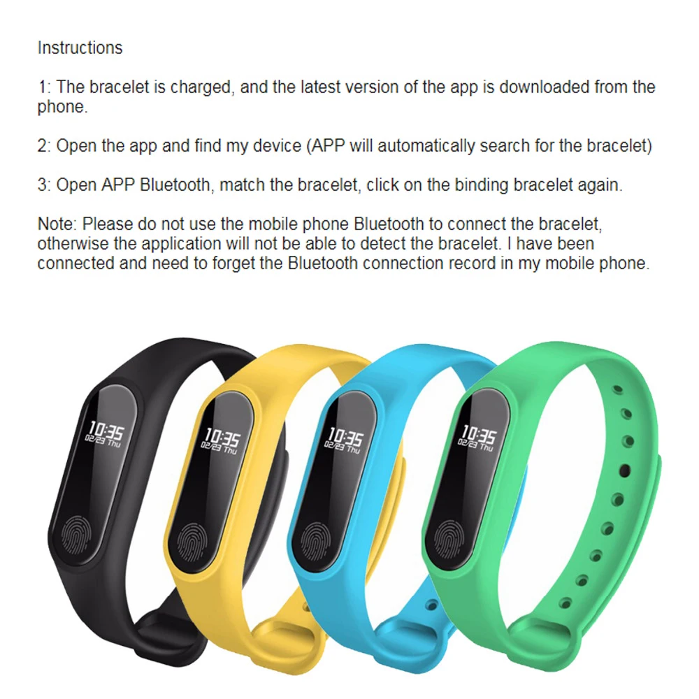 Умный Браслет M2 водонепроницаемый Bluetooth 4 0 фитнес-трекер шагомер pk mi Band 2 3 |