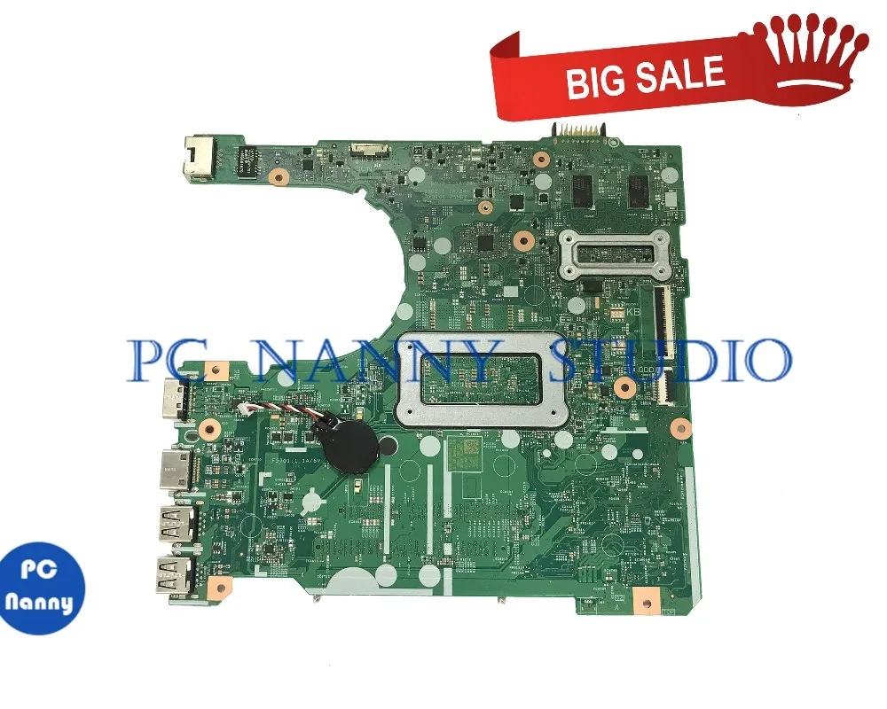Материнская плата PCNANNY 0WKT3Y WKT3Y для ноутбука Dell INSPIRON 3568 15341 1 91N85 протестирована на i5