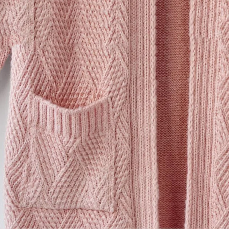 JOGTUME Pink Knitted Cardigan Sweater 2017 Autumn Winter Womens Fat Loose Long Sleeve Fashion Female Coat Plus Size 5XL |