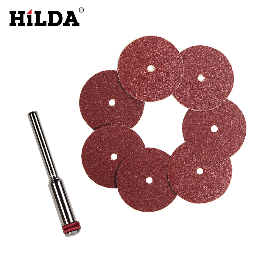 HILDA 30 шт. шлифовальный листовой диск, Песочная бумага 20x0,3 мм dremel style acsessories костюм для вращающихся инструментов dremel
