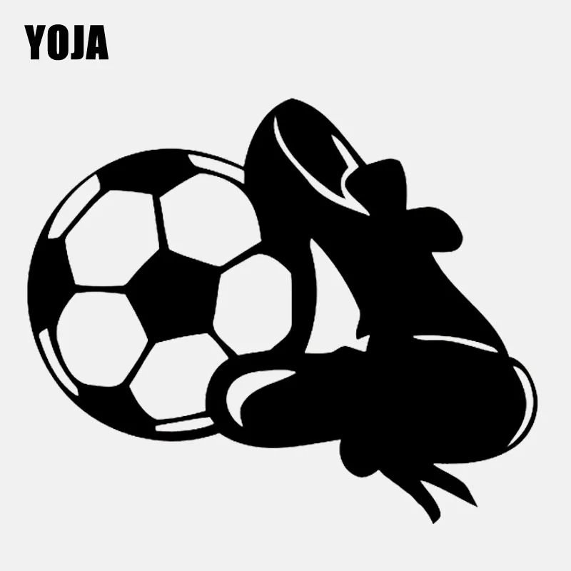 Yoja 55 9 см * 46 7 модные Футбол ПВХ Декор Наклейка на стену спортзала наклейка для