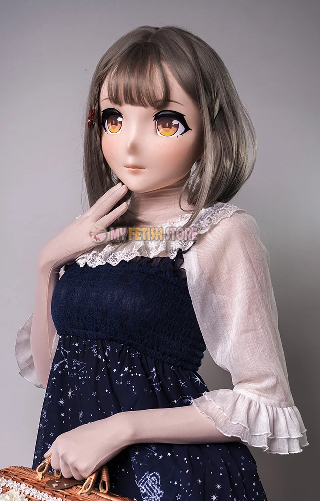 G-01) женские милые девушки смолы половина головы кигуруми BJD маска косплей японского аниме ролевая маска Лолиты кроссдресс кукла