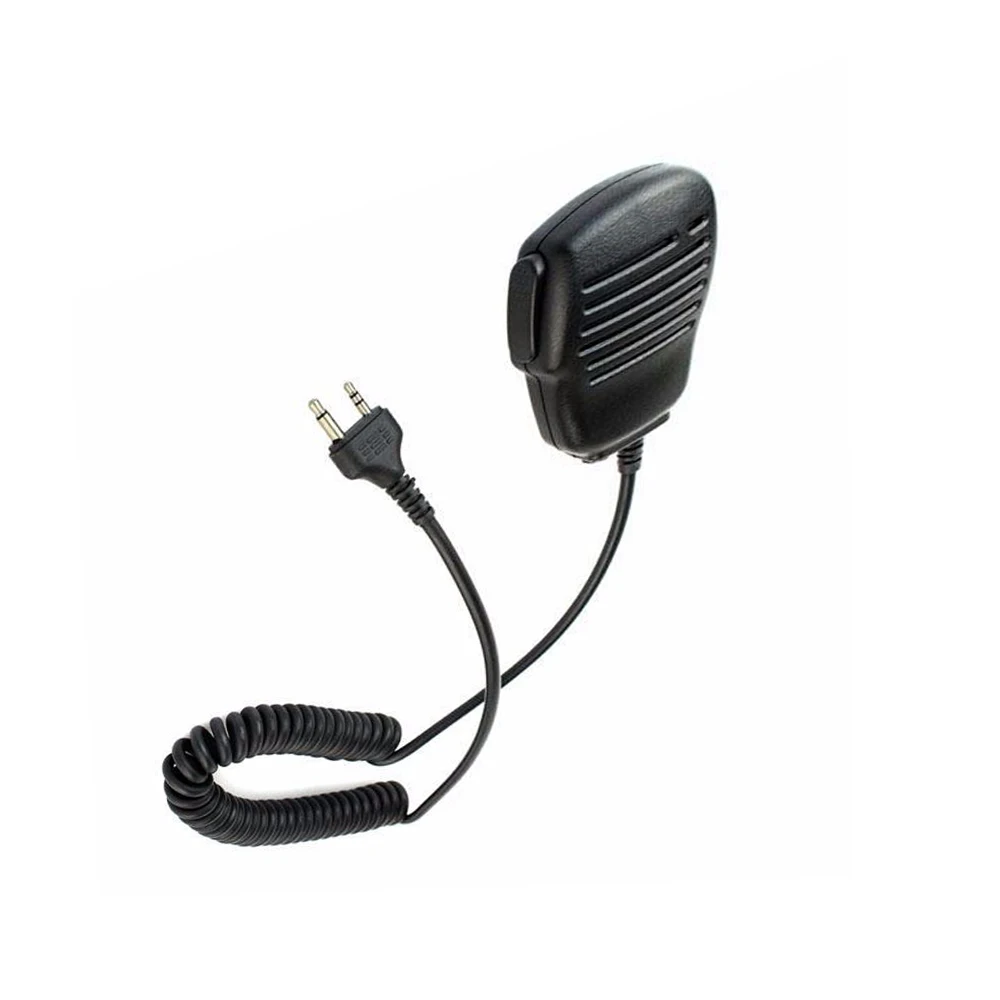 Для Midland внешний динамик микрофон плеча Микрофон 2-контактный с прямым углом