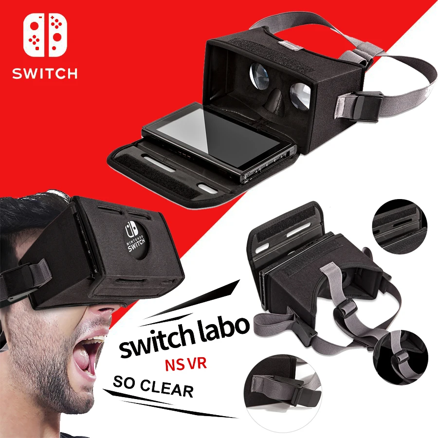 Nintendo Switch VR очки HD Виртуальная реальность растягивающаяся гарнитура для Nitendo Swicth