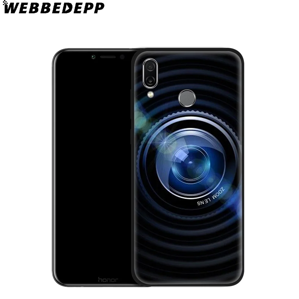 WEBBEDEPP камера Забавный крутой художественный мягкий чехол для Huawei P8 P9 P10 P20 P30 Lite Pro P