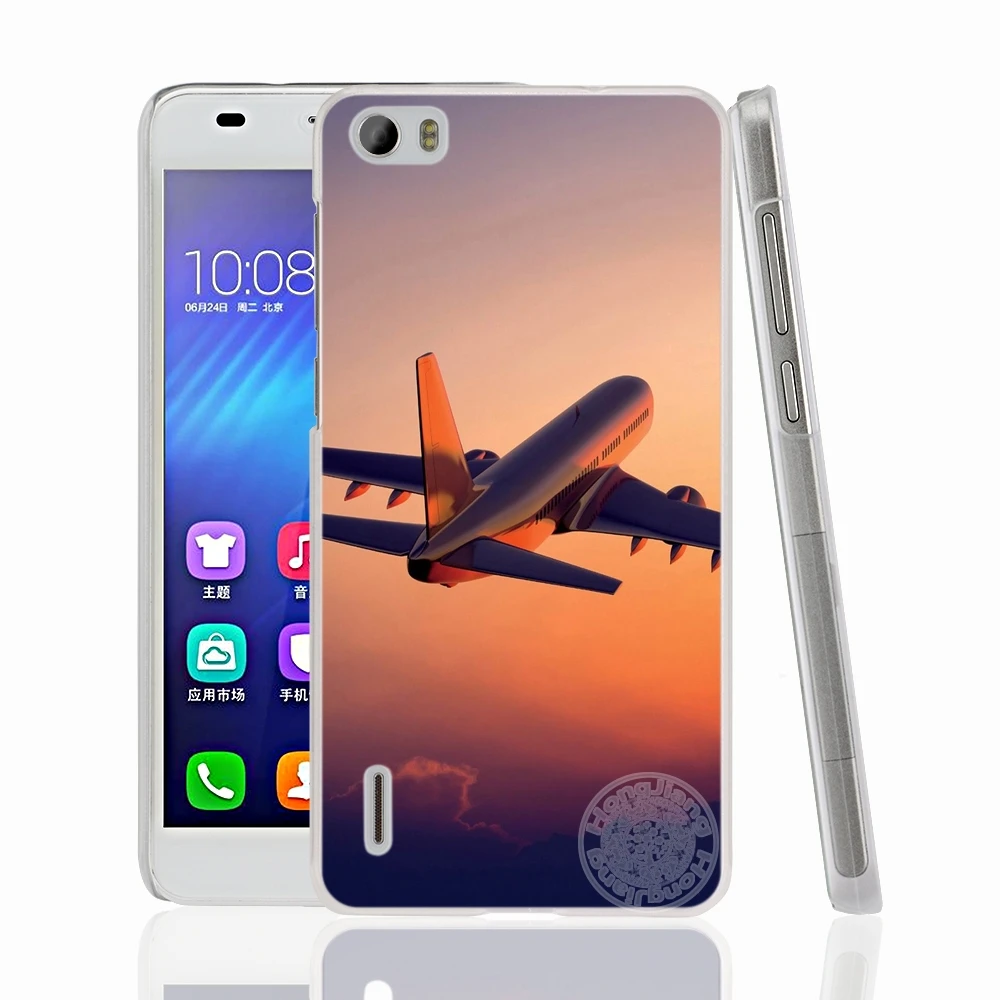Чехол HAMEINUO для сотового телефона с воздушным самолетом huawei honor 3C 4A 4X 4C 5X 6 7 8 Y3 Y5 Y6 2 II