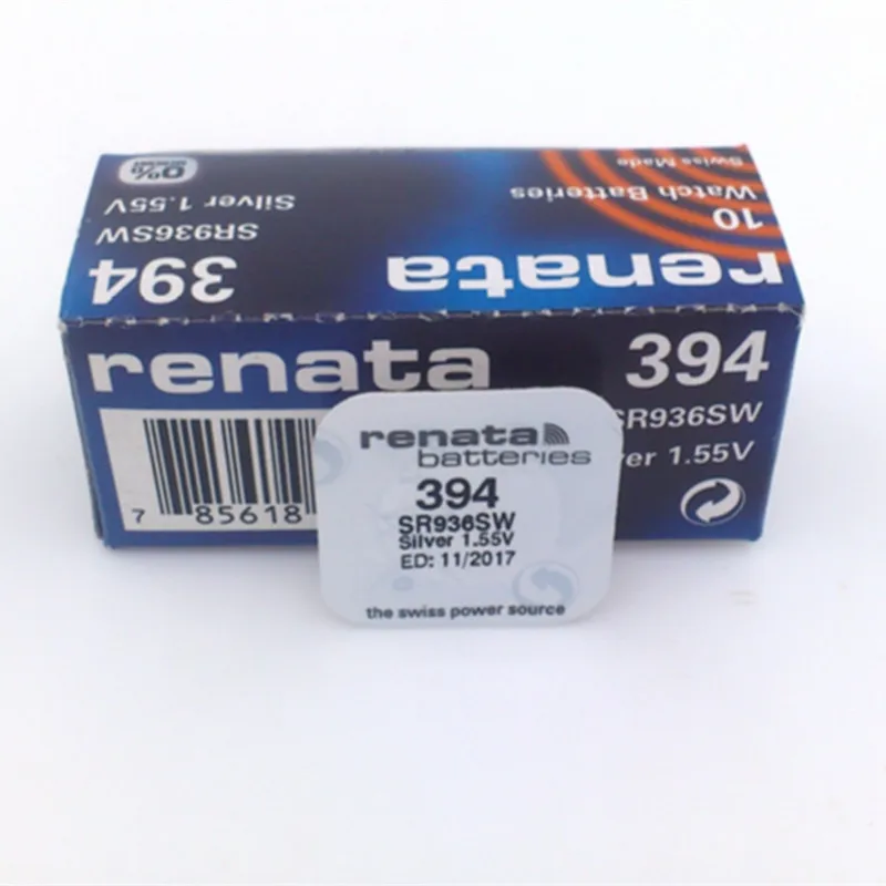 10 шт./лот Renata 394 SR936SW AG9 кнопки батареи часы и ремонтный инструмент оптовая продажа
