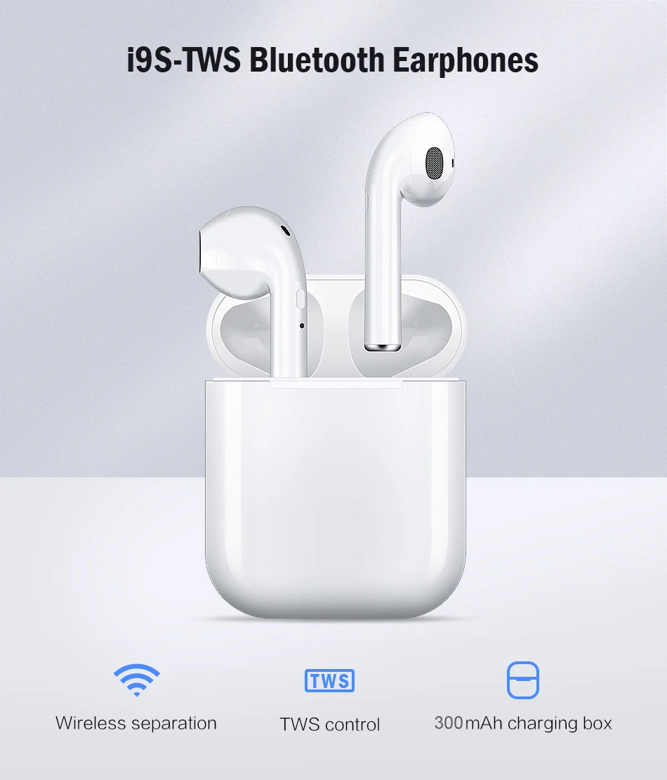 Fu& y bill I9S беспроводные наушники, bluetooth-гарнитура, наушники-вкладыши, невидимые наушники-вкладыши для всех функций Bluetooth, наушники-вкладыши для смартфонов