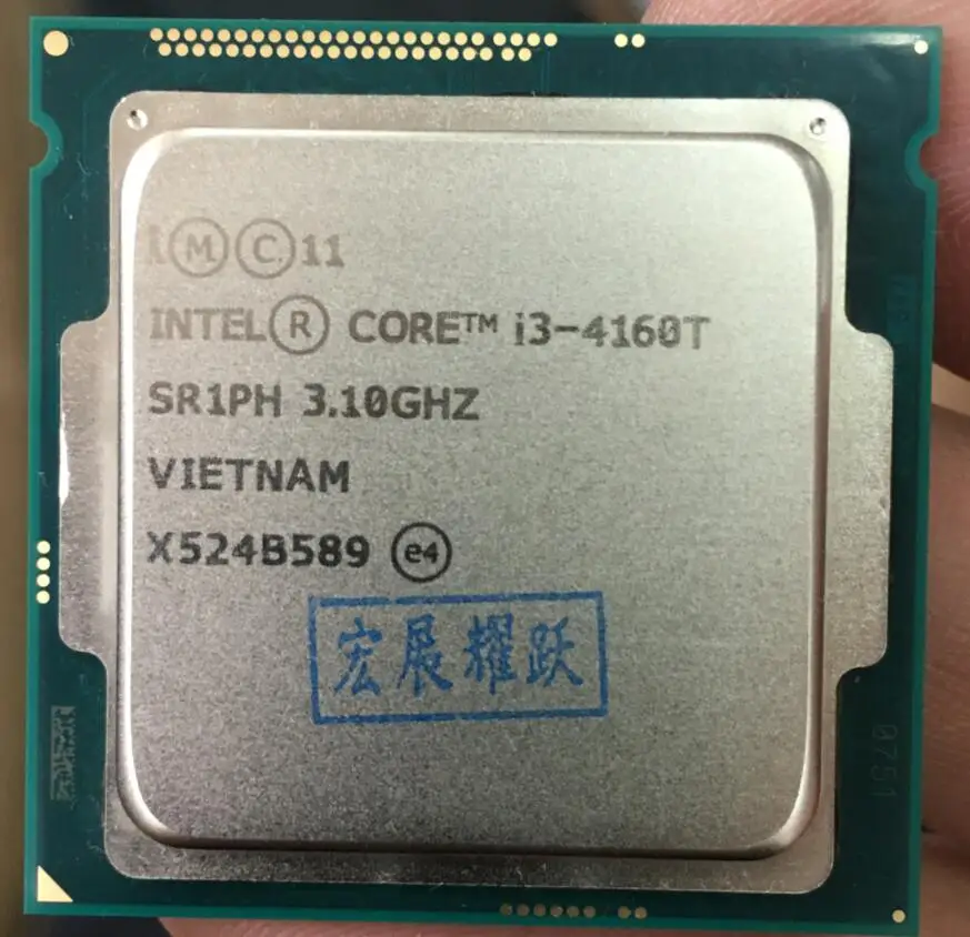 Процессор Intel Core I3 4160T процессор LGA1150 22 нанометра двухъядерный 100% рабочий для