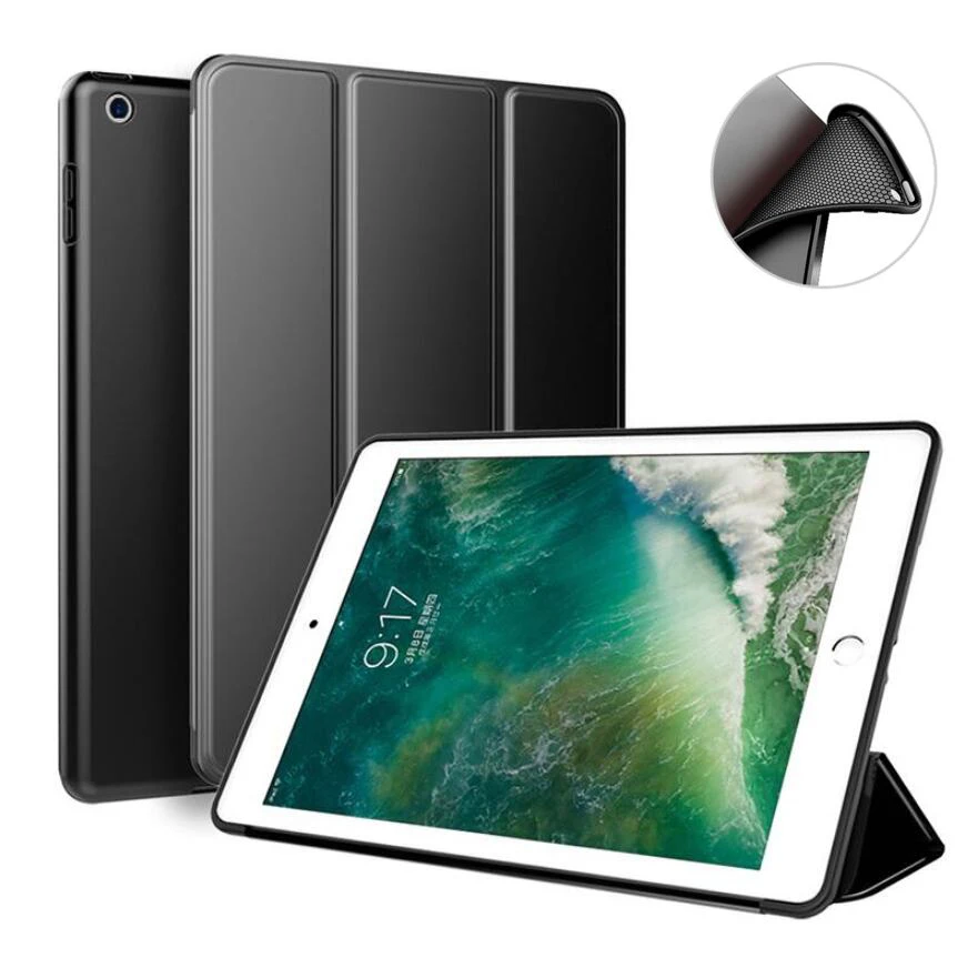 Чехол для apple iPad mini 4 3 2 1 тонкий мягкий силиконовый умный чехол из ТПУ красного