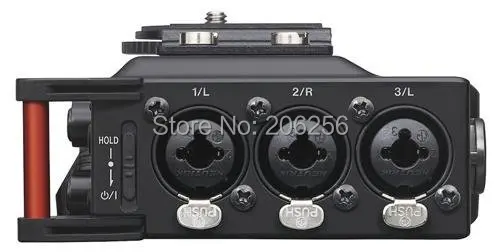 TASCAM DR-70D 4-х канальный цифровой зеркальной камеры аудио Регистраторы четырехканальный Регистраторы и смеситель четыре XLR входа для микрофона с phantom мощность