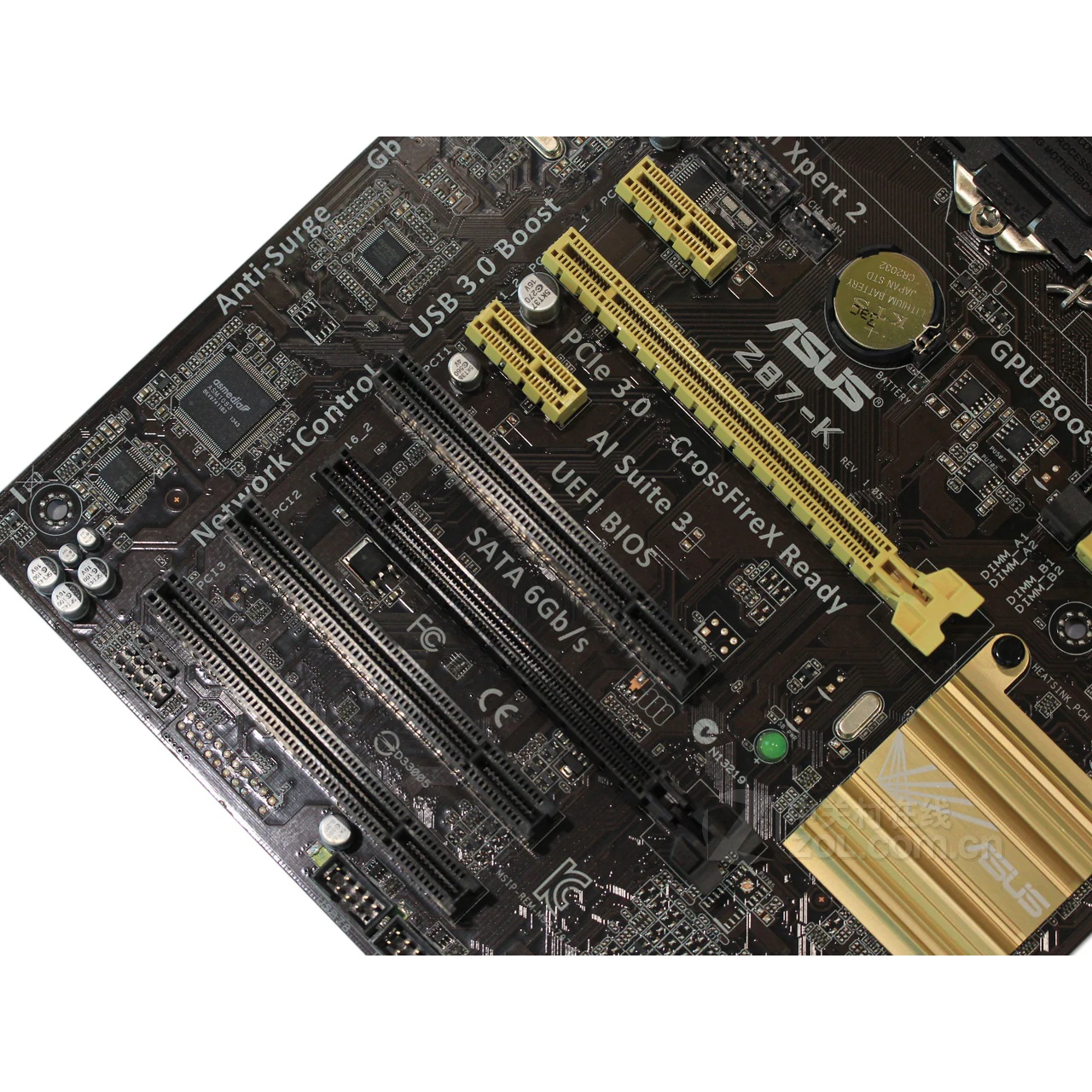 LGA 1150 DDR3 Z87 для ASUS Z87-k оригинальная материнская плата 32G Z87K настольная материнская плата USB3.0 SATA III VGA OC б/у