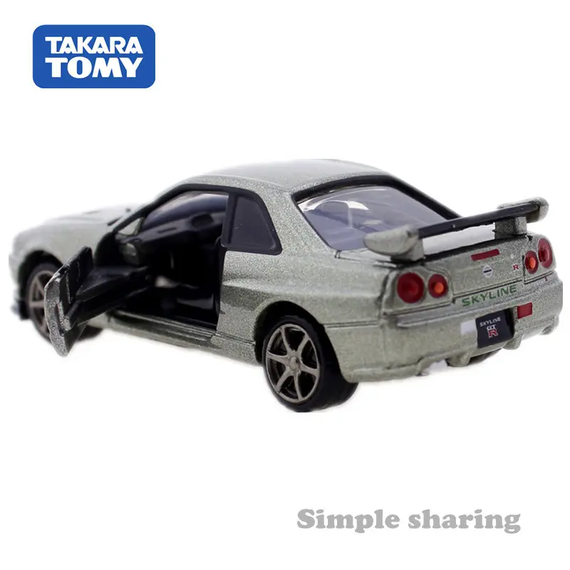 Takara Tomy Tomica Premium Nissan Skyline GTR V SPEC Nur модель комплект 1 : 62 миниатюрный литая машина