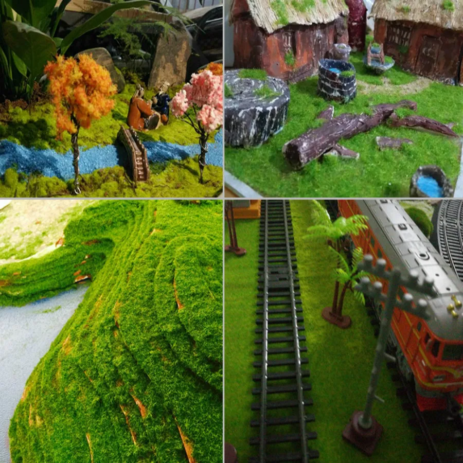 

30g/lot Artificial Grass Powder Landscape for Decoration Home Garden Accessories Building Model Material and hobby model maker