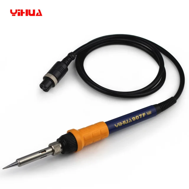Паяльная станция YIHUA 907F 60 Вт универсальная ручка для паяльника|solder iron handle|iron handle60w