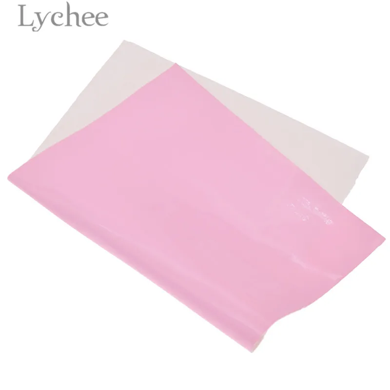 Lychee 21x29 см A4 Гладкая лакированная ткань из искусственной кожи сплошной цвет синтетическая кожа DIY материал для сумки одежды