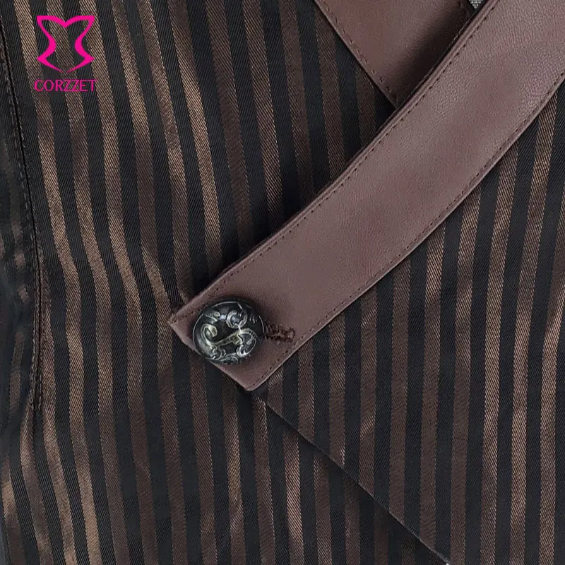 Коричневый жилет | Мужская одежда