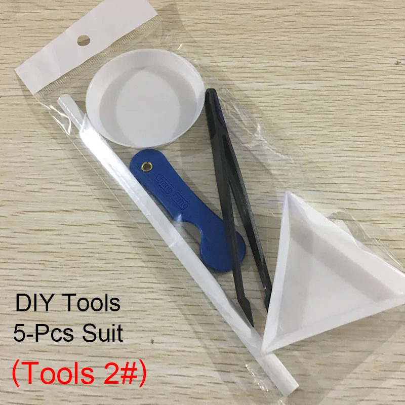 Tools 2 Высокое качество, исправление хрусталя и искусственного алмаза, прозрачный SS6-SS30, разные размеры, кристаллы и камни, 1000 шт./лот, для одежды, сделай сам - Цвет: Tools 2