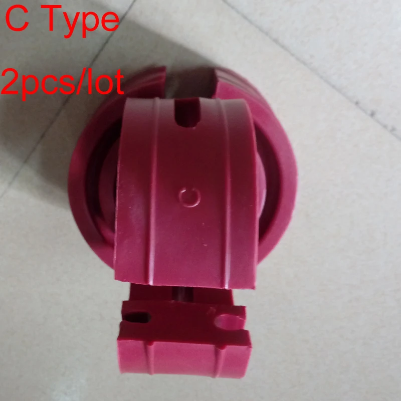 Youwinme 2 шт. AMT Красный Тип C автомобильный амортизатор пружинный бампер подушка