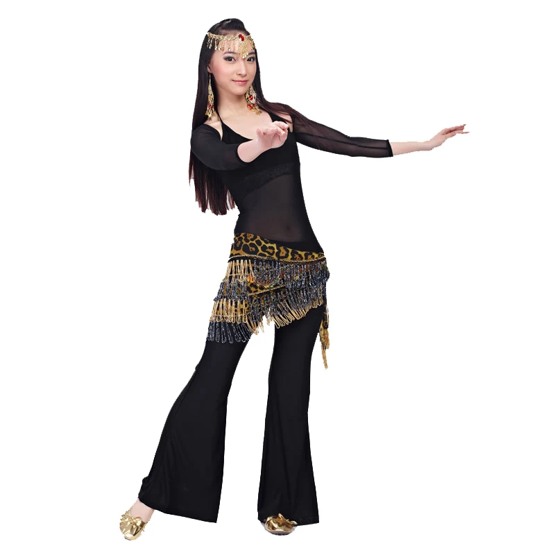 

17 # pure manual Egyptian belly dance hip scarf Belly dance belt Waist chain wipes