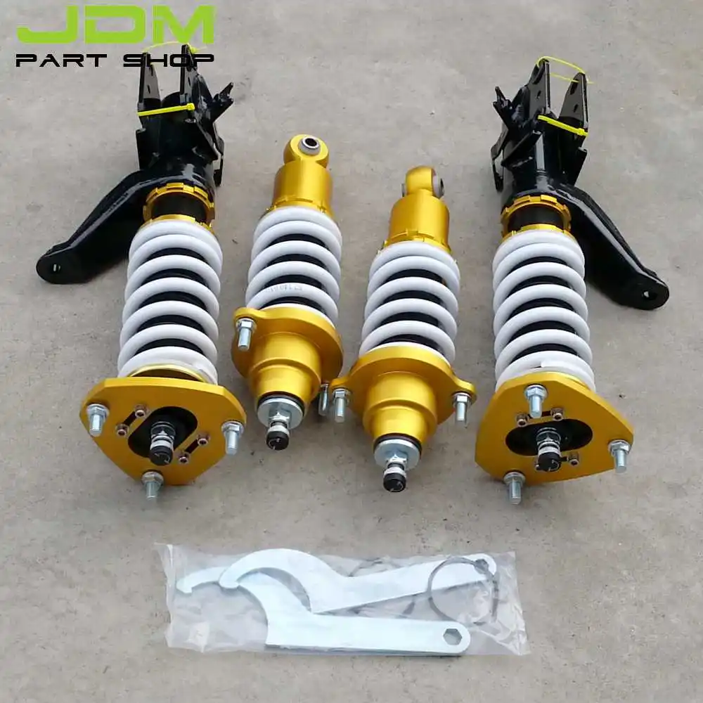 Coilover Suspension Kit 32 Step level Mono Tube Shock Damper Ride for 01-05 HONDA Civic EM2 ES1 EP3 EU | Автомобили и мотоциклы