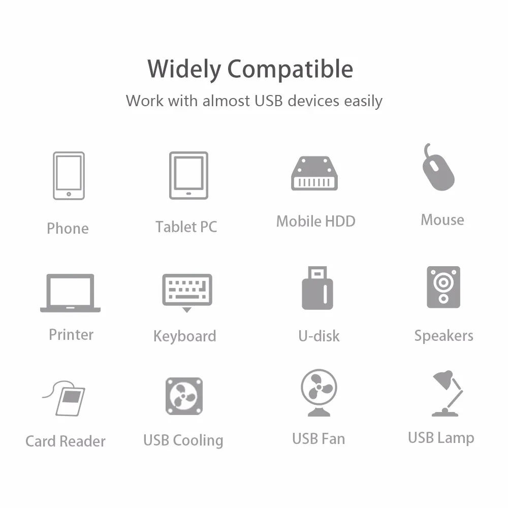 ORICO 4 порта USB 3,0 концентратор Мини портативный OTG Мульти Микро-концентратор USB разветвитель со светодиодный лампой для Macbook ноутбуков ПК планшетов