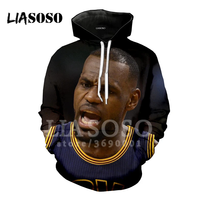 Мужская Мода 3d футболка самого ценного игрока NBA из команды star с надписью LeBron James