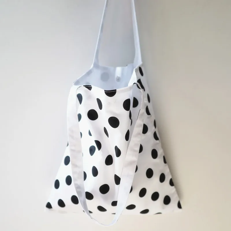 Белая парусиновая сумка Little paris простые модные сумки ручной работы через плечо