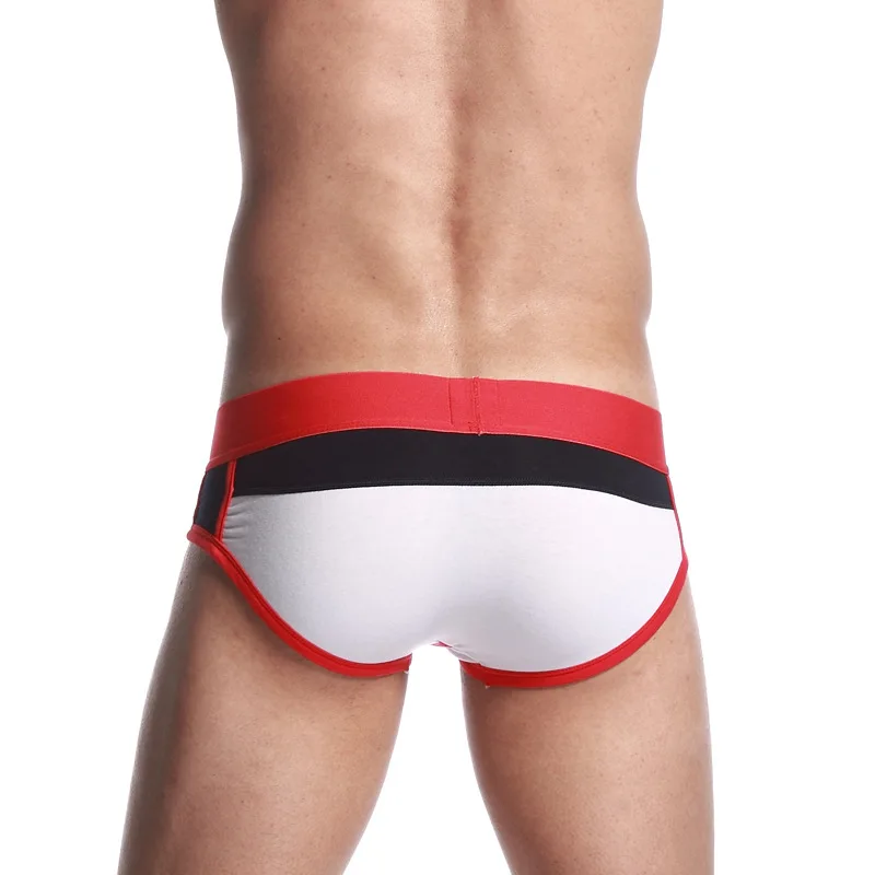 Лидер продаж! Брендовое модное нижнее белье SEOBEAN простое черно белое хлопковое