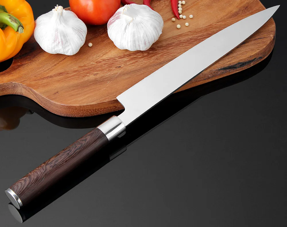 XITUO 9," японский лососевый нож для суши Sashimi кухонный нож 3,5" нож для очистки фруктов Универсальный острый ломтик инструмент для приготовления пищи 2 шт набор