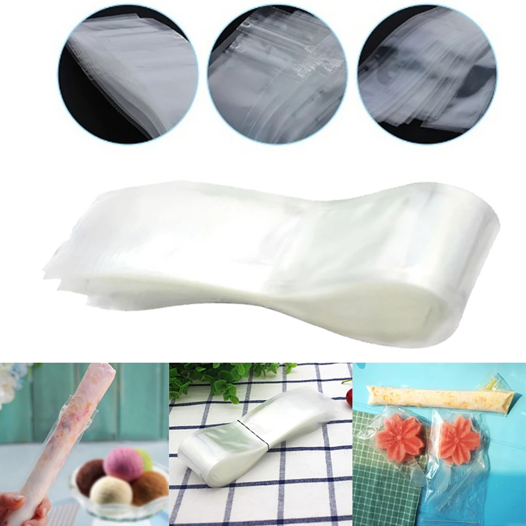 Одноразовые пакеты для льда 100 шт. сделай сам поп формы пластиковые прозрачный