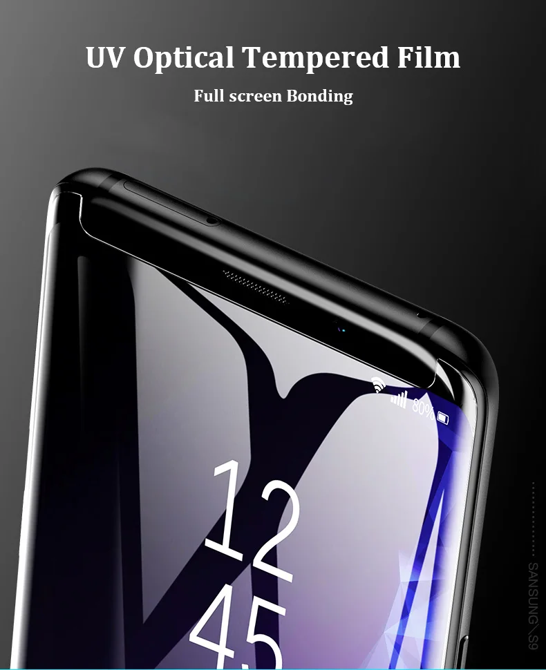 Полный Экран закаленное Стекло для samsung Galaxy S9 плюс S8+ S7 край 3D клей Экран Защитная экранная пленка для samsung S10Plus Note9 8