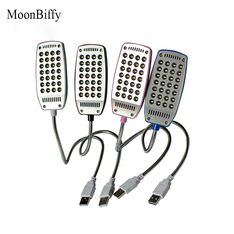 1 шт.; ; Прямая поставка; MOONBIFFY 28 светодиодный s настольная лампа светодиодный свет USB книги Ультра-яркий гибкие 4 цвета для ПК компьютер Исследование