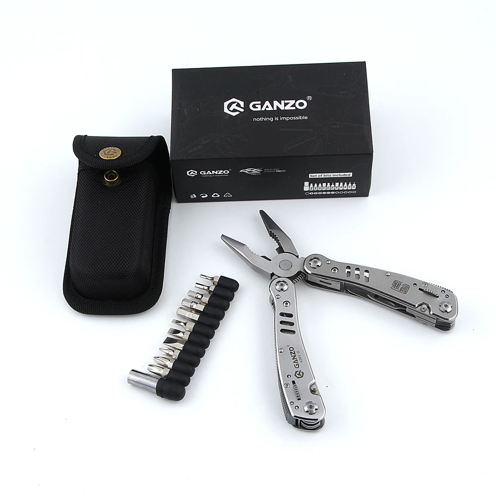 Ganzo G301-H G301H Мульти плоскогубцы; Набор инструментов/замок/нейлоновый чехол