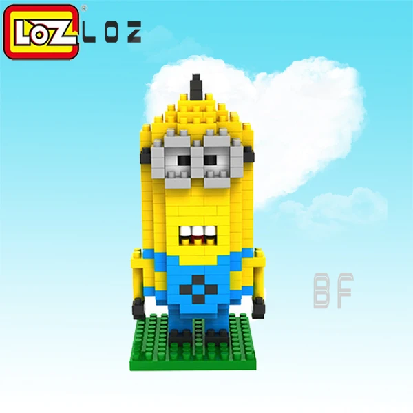 without box LOZ Hero серия DIY фигурки строительные блоки Dimond экшн-модель подарок на день рождения игрушки для детей мальчиков 9607 - Цвет: without box