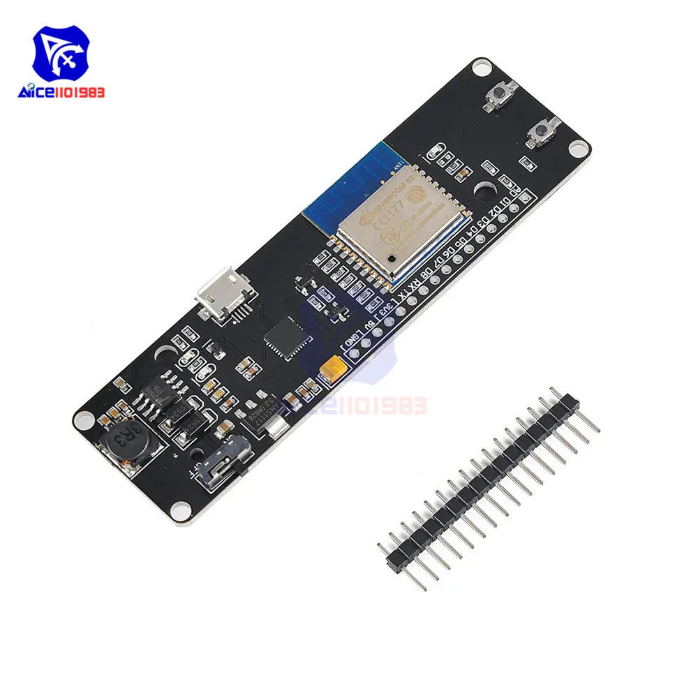 18650 чехол для батареи для WeMos D1 ESP8266 Мини WiFi беспроводной модуль NodeMcu макетная плата Esp-Wroom-02 1A PWM IEC для Arduino
