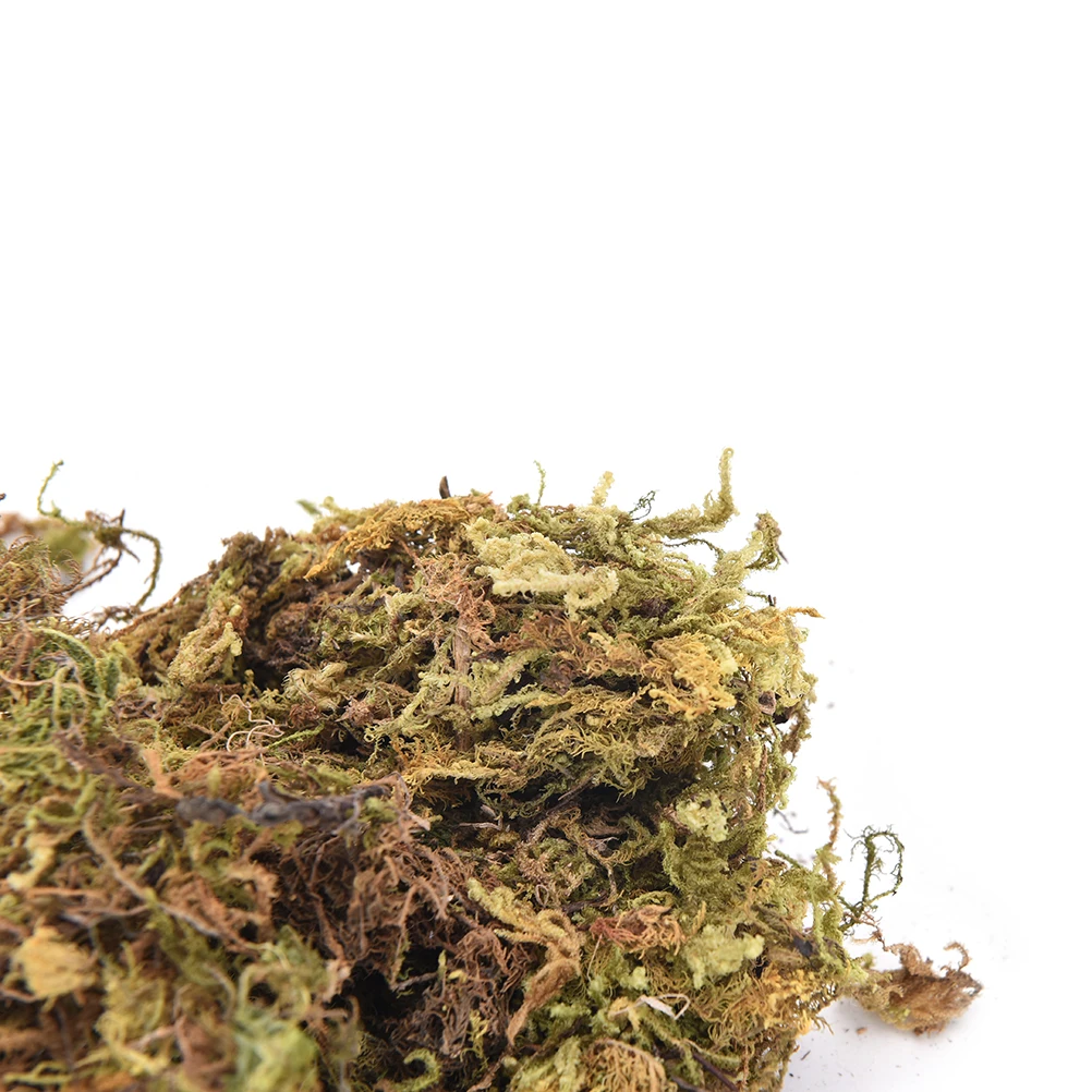 10 г/пакет Искусственный мох декоративные растения ваза шелковые цветы