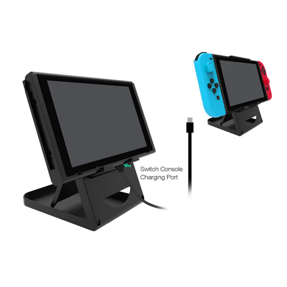 Игровая подставка для консольный переключатель Nintendo Black Складной Игровой
