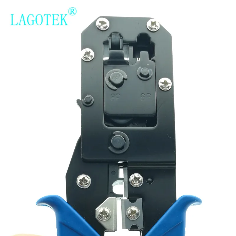 Rj45 щипцы инструмент rj11 cat5e cat6 кабельная сеть обжимных инструментов плоскогубцы 8