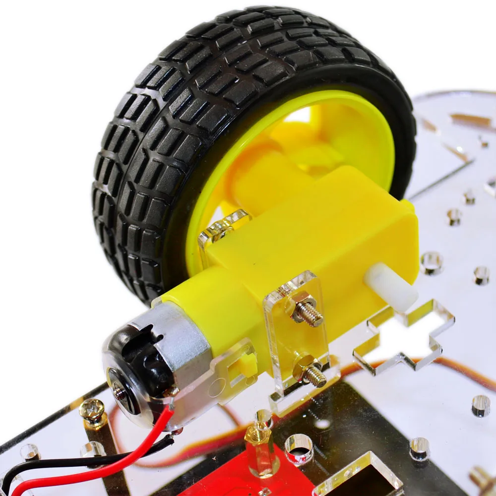Bluetooth multifunctionele DIY Kit для Arduino kitNieuwe избегание отслеживания скорости двигателя кодер Batterij Box