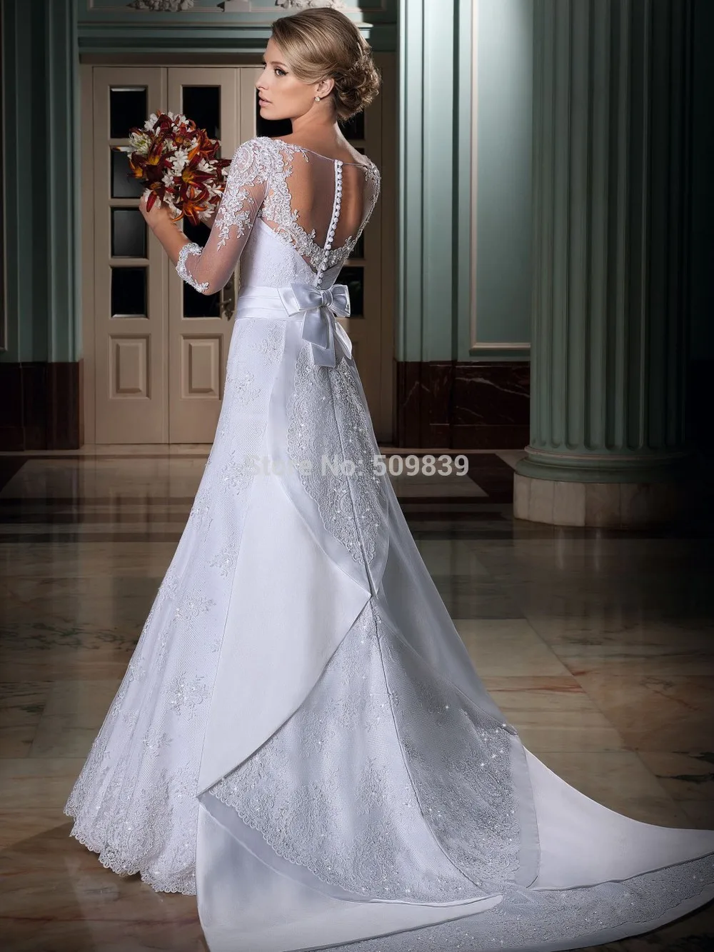 На заказ vestido без бретелек noiva с курткой vestido de casamento съемная поезд и пояса мода свадебные платья