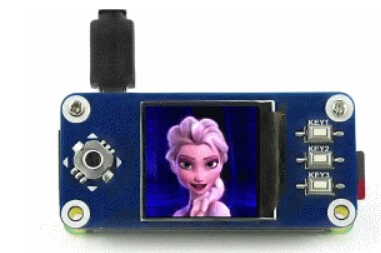 Waveshare 1,3 дюймов ips ЖК-дисплей шляпа для Raspberry Pi Zero/Zero W/Zero WH/2B/3B/3B+, 240x240 пикселей, SPI интерфейс