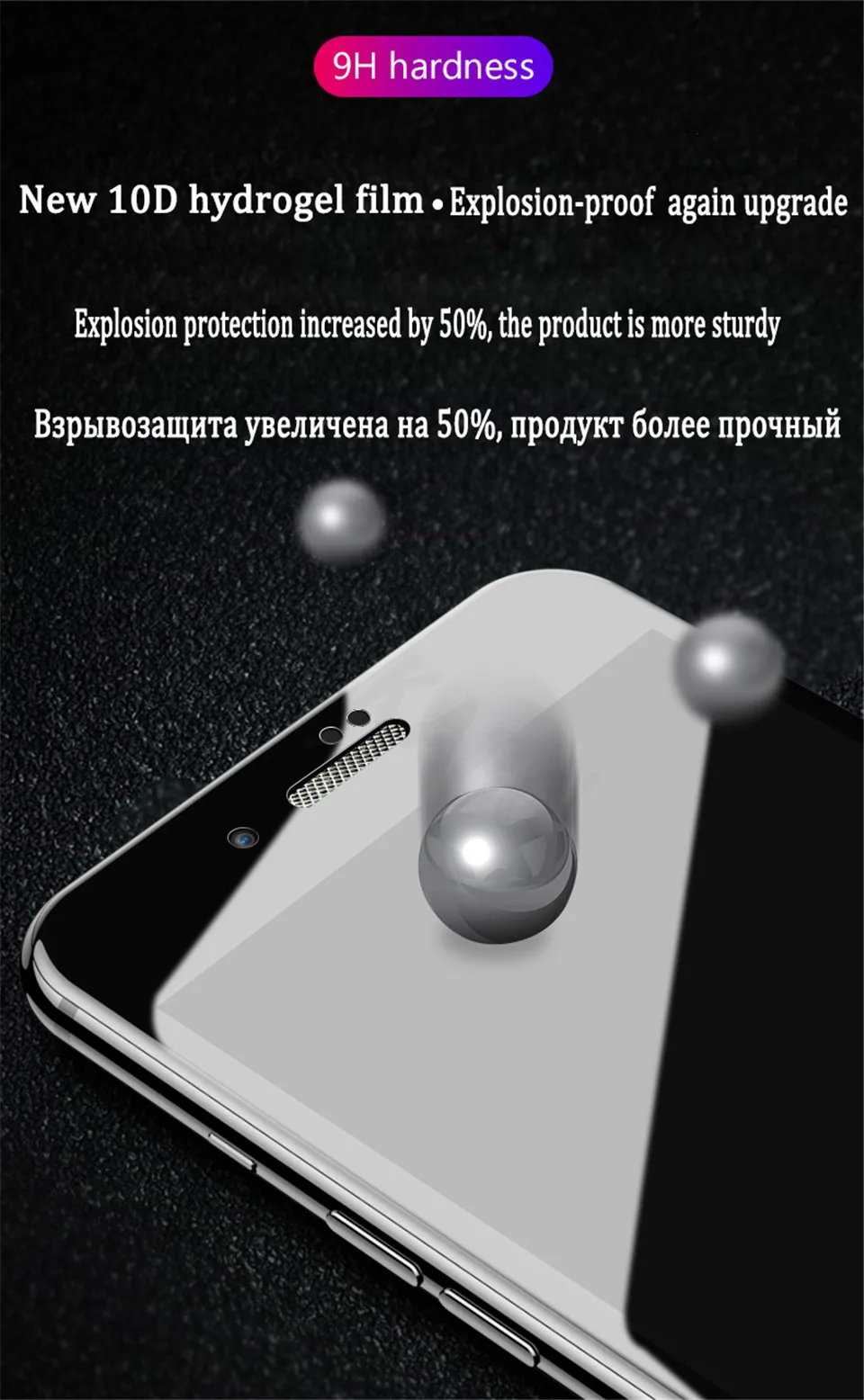 Новинка 10D полное покрытие мягкая Гидрогелевая пленка для iPhone X XR XS Max Защитная пленка для экрана для iPhone 8 7 6S Plus 6(не стекло