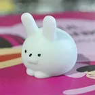 Мини-Сжимаемый толстый кролик, забавный подарок для розыгрышей, медленно восстанавливающие форму игрушки-сжималки для детей A1