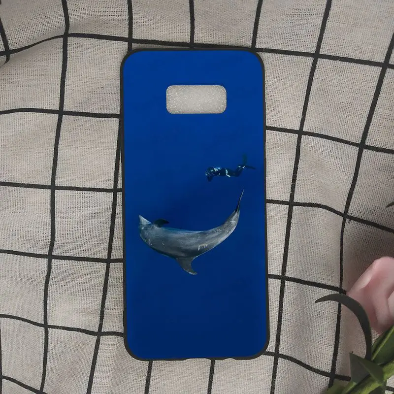Чехол для телефона Babaite blue marlin fish jumping черный чехол из ТПУ Samsung Galaxy s10 s10plus s9 s8 plus s7