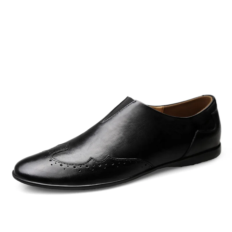 CLAX Men Loafers Genuine Leather 2018 Spring Summer Fashion Flats Casual Shoe Man Slip ons Leisure Boat Moccasins Soft | Обувь