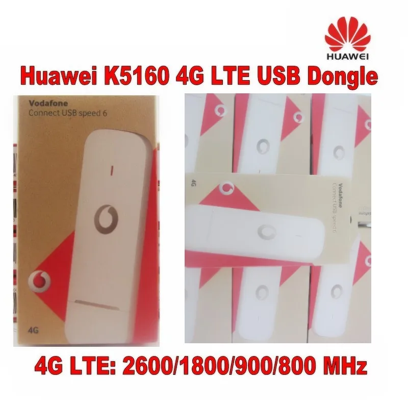 Лот из 10 шт разблокированный Huawei K5160 4G LTE USB ключ Stick Datacard мобильный широкополосный
