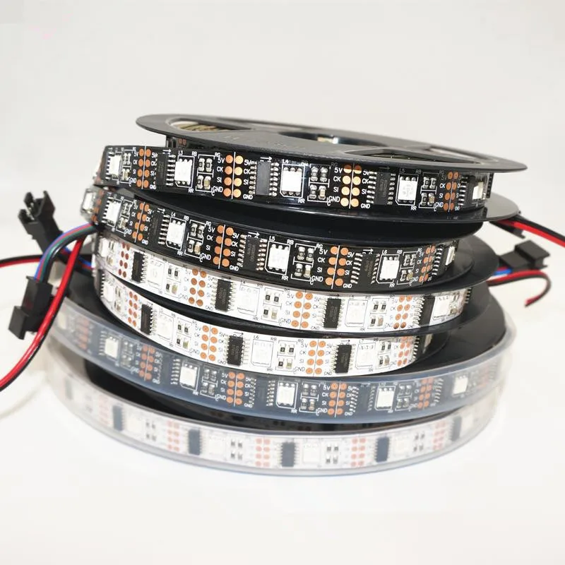 Светодиодный WS2801 32 светодиодный s/m 5050 RBG DC5V 1 м/3 м/5 м IP30IP67 декоративный адресуемый светодиодный водонепроницаемый модуль Arduino development ambilight tv