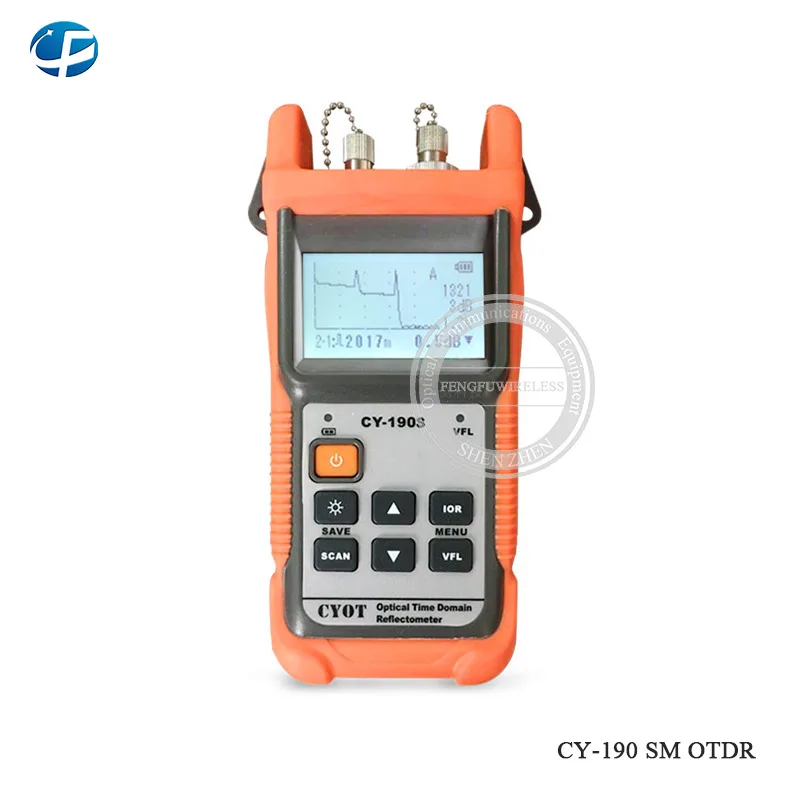 OTDR CY-190S SM 60 км 1310nm/1550nm 1 мВт VFL волокно тестер неисправностей CY190S оптический рефлектометр
